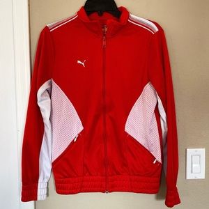 Red PUMA Sports Jacket